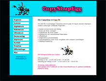 Tablet Screenshot of copyshopegg.ch